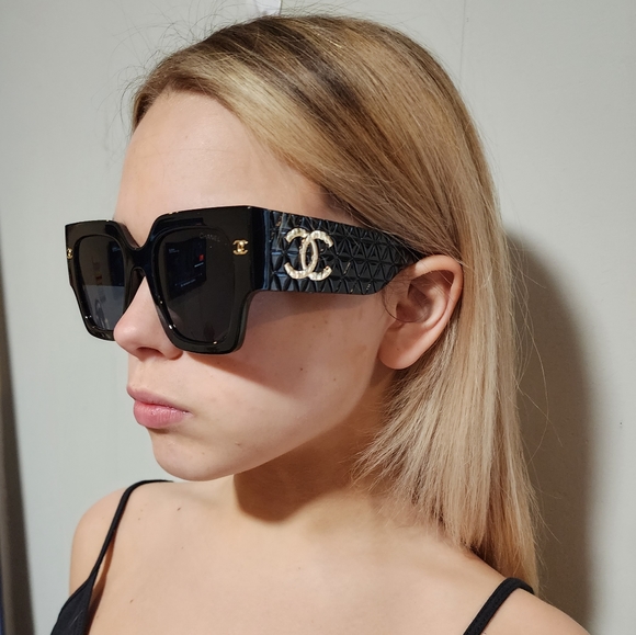 CHANEL Accessories - New Boogi Modern Designer Chanel Inspired Sunglasses .